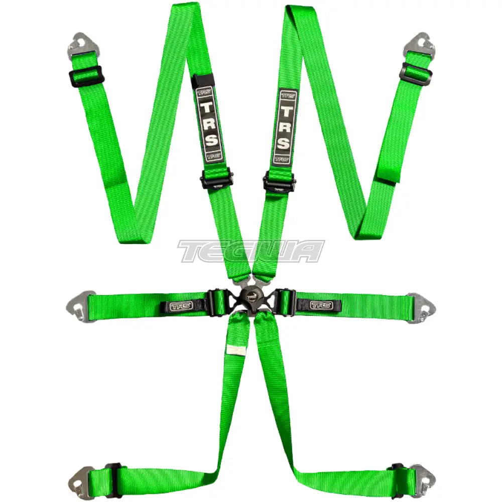 TRS Pro Quick Adjuster 2in 6 Point Ultralite FIA HANS Harness