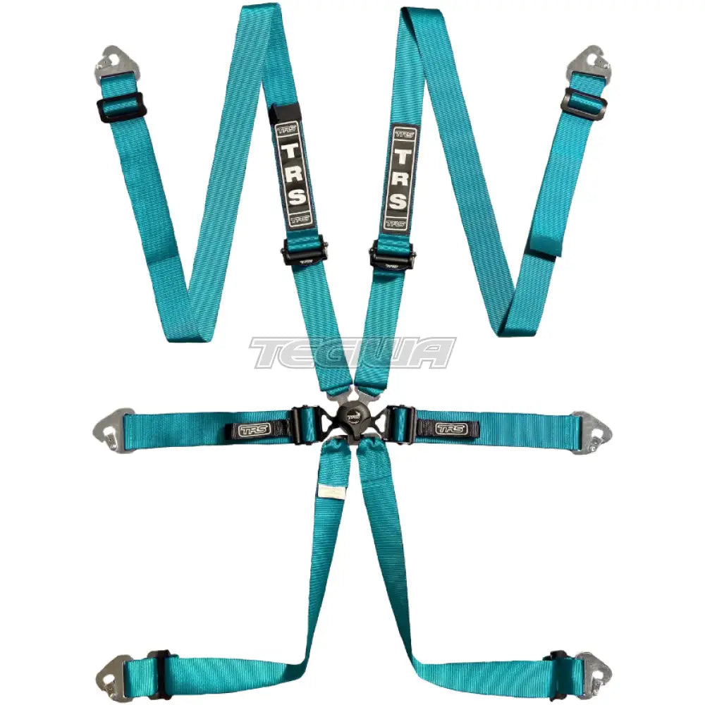 TRS Pro Quick Adjuster 2in 6 Point Ultralite FIA HANS Harness