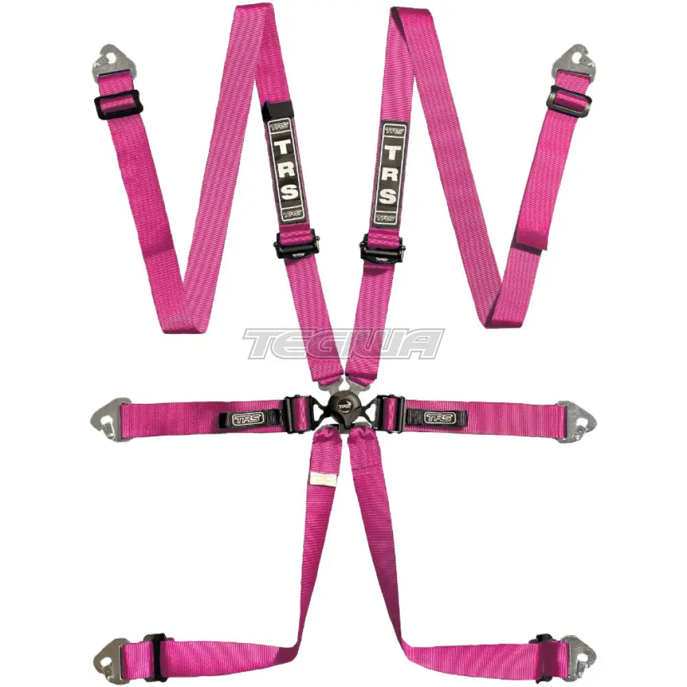 TRS Pro Quick Adjuster 2in 6 Point Ultralite FIA HANS Harness