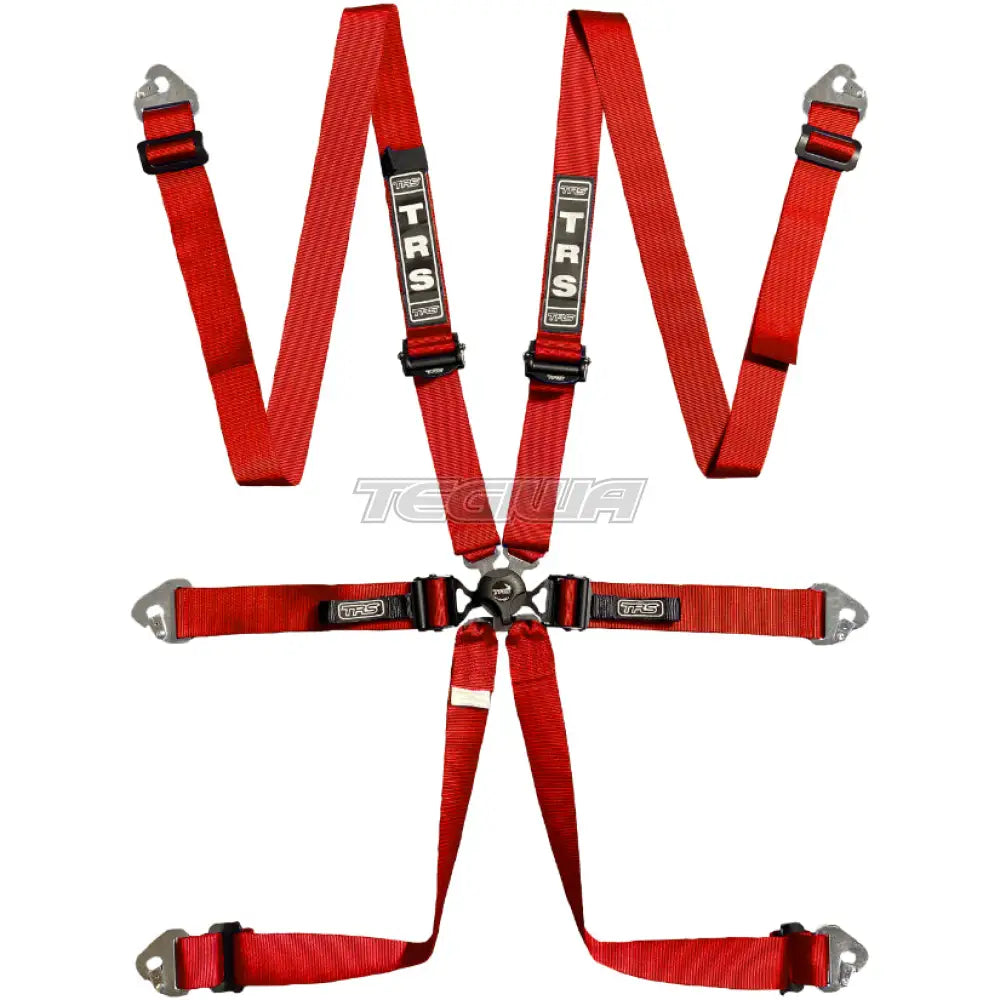 TRS Pro Quick Adjuster 2in 6 Point Ultralite FIA HANS Harness