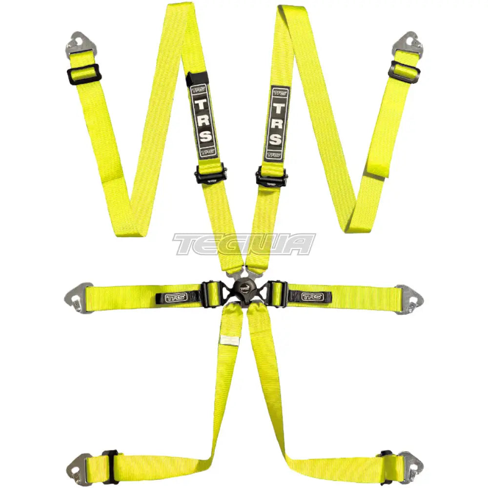 TRS Pro Quick Adjuster 2in 6 Point Ultralite FIA HANS Harness
