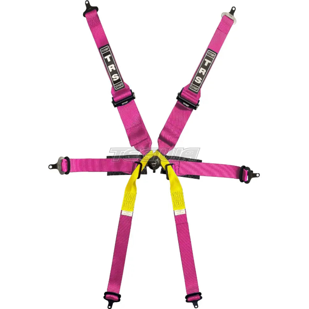 TRS Pro Single Seater 2in/3in 6 Point Superlite FIA HANS Harness